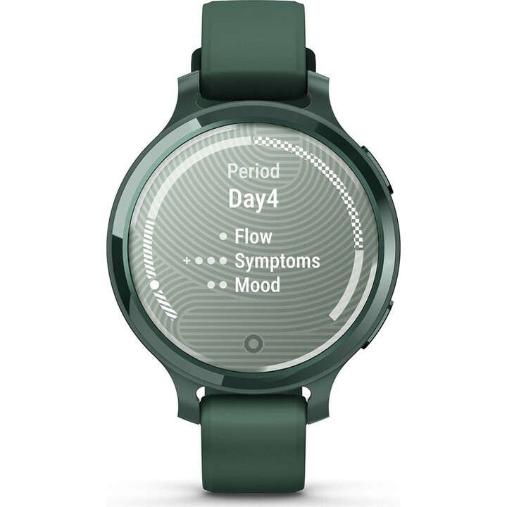 Garmin Lily 2 Active Smartwatch, kleine und schlanke, eingebaute GPS, verstecktes Display, gemustertes Objektiv, bis zu 9 Tage, 