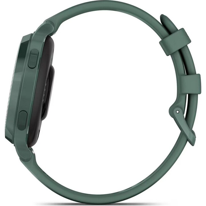 Garmin Lily 2 Smartwatch activo, GPS pequeño y elegante, incorporado, pantalla oculta, lente estampada, hasta 9 días, verde