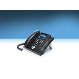 Auerswald COMfortel 1400 IP schwarz - Hybrides VoIP-Telefon mit 3,5" Touchdisplay