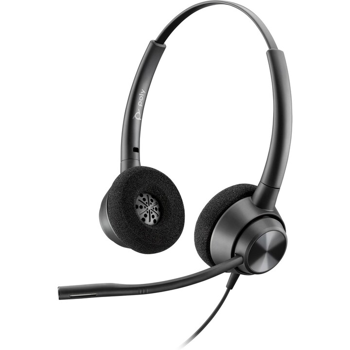 HP Poly Casque binaural Poly EncorePro 320 avec déconnexion rapide TAA