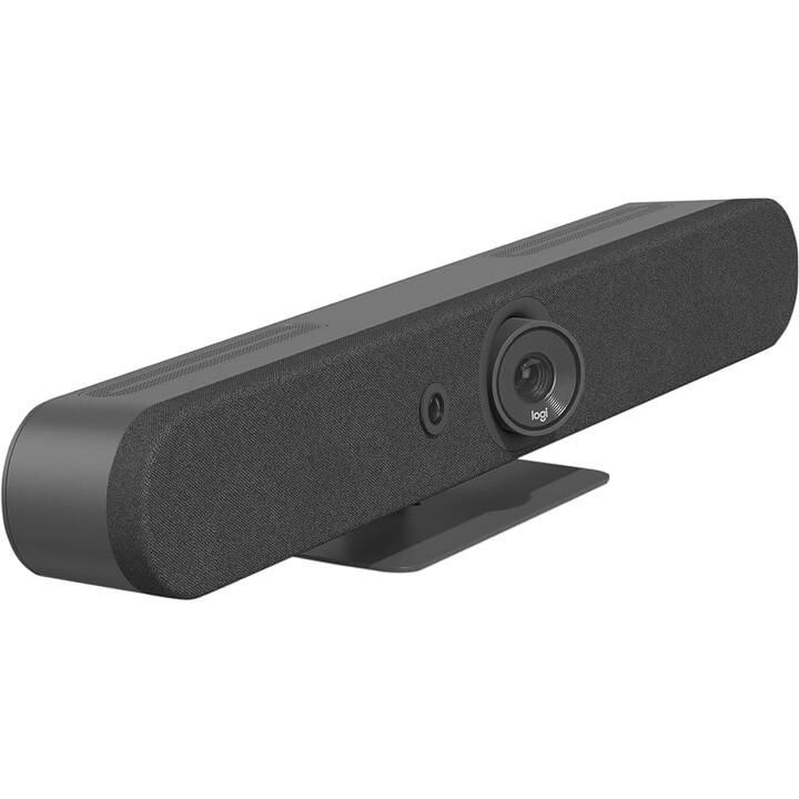 Câmara de conferências Logitech Rally Bar Mini 4K UHD - 6 microfones com formação de feixe