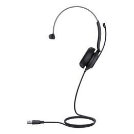 Auscultadores Yealink UH35 Mono UC com cabo USB, altifalante de 35 mm e microfones duplos com cancelamento de ruído