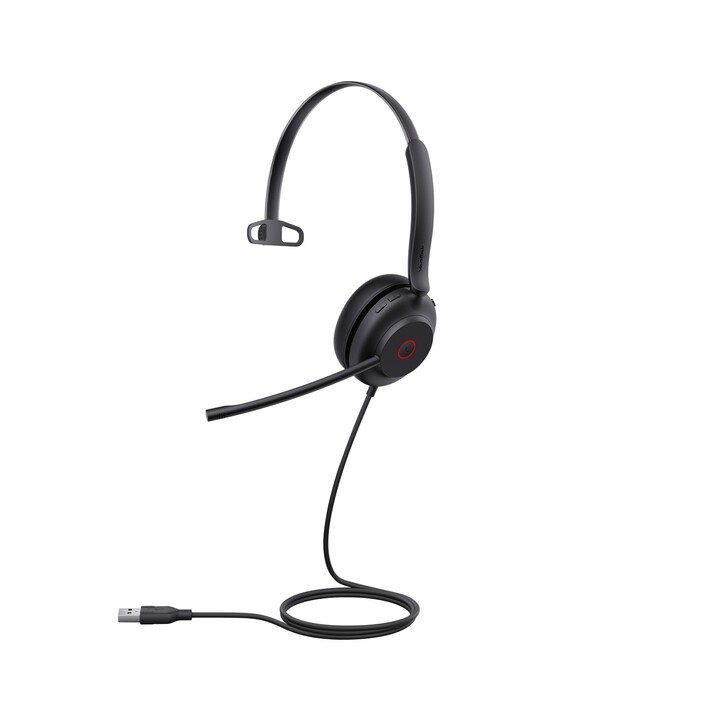 Yealink UH35 Mono UC USB Headset with 35 mm Speaker and Dual Noise-Cancelling Microphones