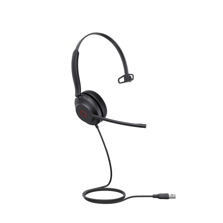 Yealink UH35 Mono UC USB Headset with 35 mm Speaker and Dual Noise-Cancelling Microphones
