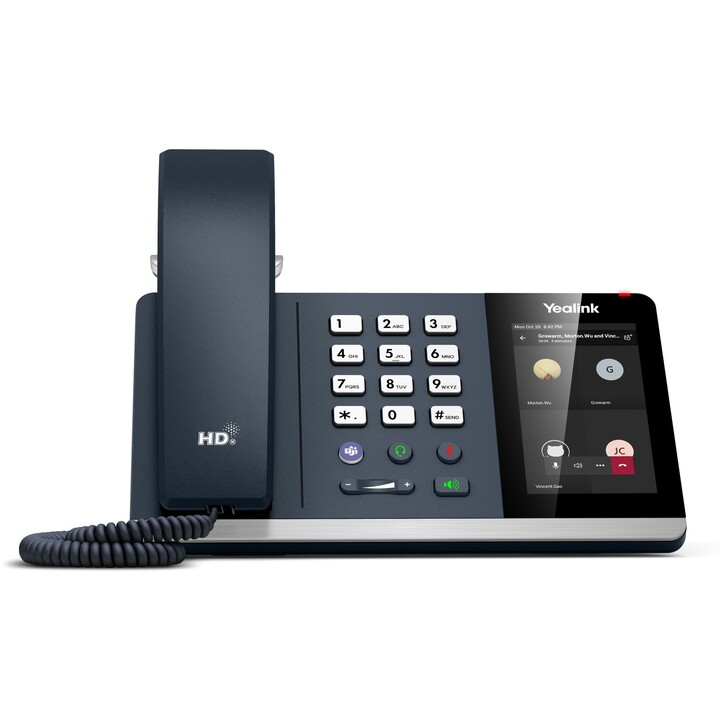 Yealink MP54 Teams - Téléphone IP Android 9.0, Écran Tactile 4"