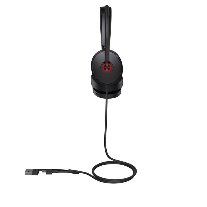 Yealink UH48 SE Dual Teams USB-C/A - Auriculares binaurales con micrófono boom y cancelación activa de ruido