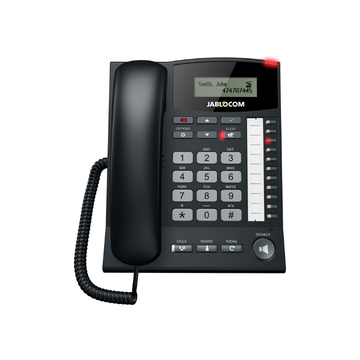 Noabe Essence (Jablocom) GDP-09 - Telefone de secretária 4G LTE com teclado retroiluminado e mãos-livres
