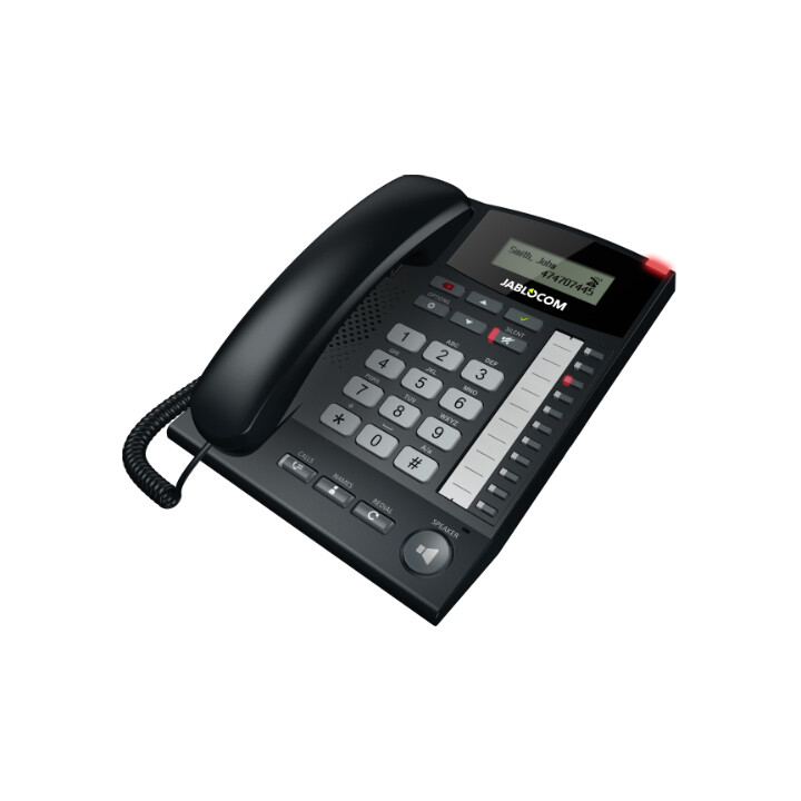 Noabe Essence (Jablocom) GDP-09 - Telefone de secretária 4G LTE com teclado retroiluminado e mãos-livres
