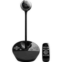 Logitech BCC950 ConferenceCam - Caméra de visioconférence Full HD 1080p, zoom optique 4x, haut-parleur et microphone