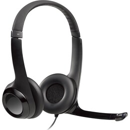 Logitech H390 Casque USB avec Microphone et Réduction de Bruit, Noir
