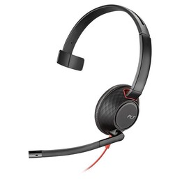 Poly Blackwire 5210 - Cuffie USB con microfono con cancellazione del rumore