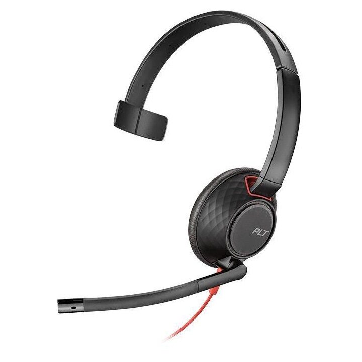 Poly Blackwire 5210 - USB Headset with Noise-Cancelling Microphone