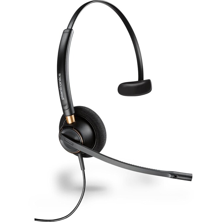 HP Poly EncorePro 520 Casque Filaire Serre-tête Business/Quotidien Noir