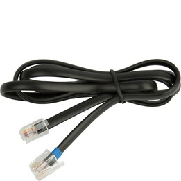 Jabra 14201-12 Câble téléphonique RJ9 vers QD, 0,5 m, Noir