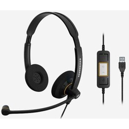 Sennheiser SC 60 USB ML casque binaural avec microphone noir