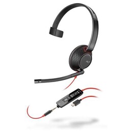 HP Poly Blackwire C5210 Auriculares Mono USB-C Negros