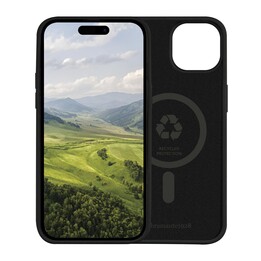 dbramante1928 Monaco MagSafe Coque pour iPhone 15 Plus, Noir