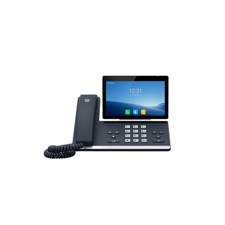 2N D7A Telefone IP preto