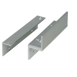 GO MEM180PL1 L-shaped Mounting Bracket for MEM180D Electromagnet, Steel, Black