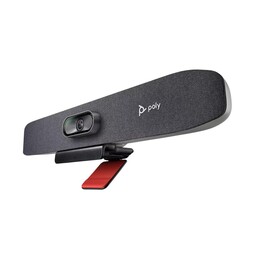 Poly Studio R30 USB Video Bar 4K with AI Microphone and Integrated Speaker