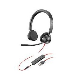 Poly Blackwire 3320 Auriculares USB-A con Micrófono
