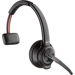 HP Poly Savi 8210 DECT Monaural Headset 1880-1900 MHz with Charging Base