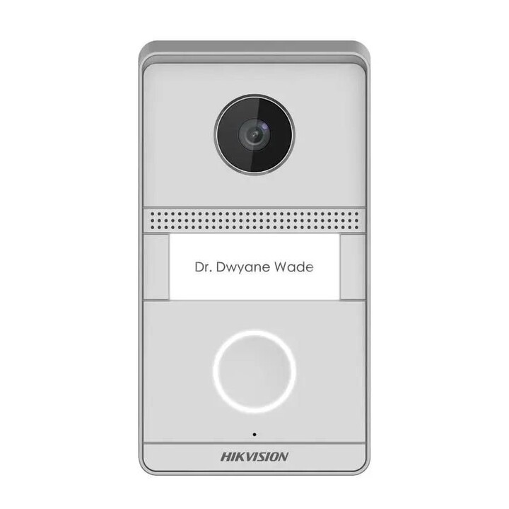 HikVision DS-KV1101-ME2/SURFACE - Vandalismussichere Metall-Außenstelle für 2-Draht-Systeme
