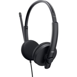 DELL WH1022 Stereo-Headset kabelgebunden Bügel Calls/Musik USB Typ A Schwarz