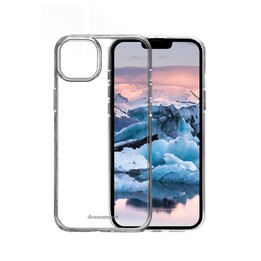 dbramante1928 Nuuk transparent case for iPhone 14 Plus, recycled plastic, scratch-resistant
