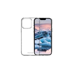 Custodia dbramante1928 Nuuk per iPhone 14 Pro Max, plastica riciclata, trasparente