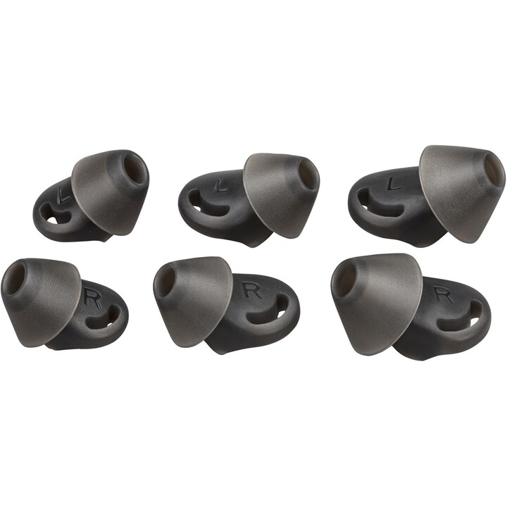 HP Voyager 6200 Medium Ear Tips (3 Pairs, Black)