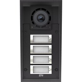 2N 9151304C IP Force 2.0 Videocitofono IP a 4 pulsanti con telecamera 5 MP, lettore QR, PoE+