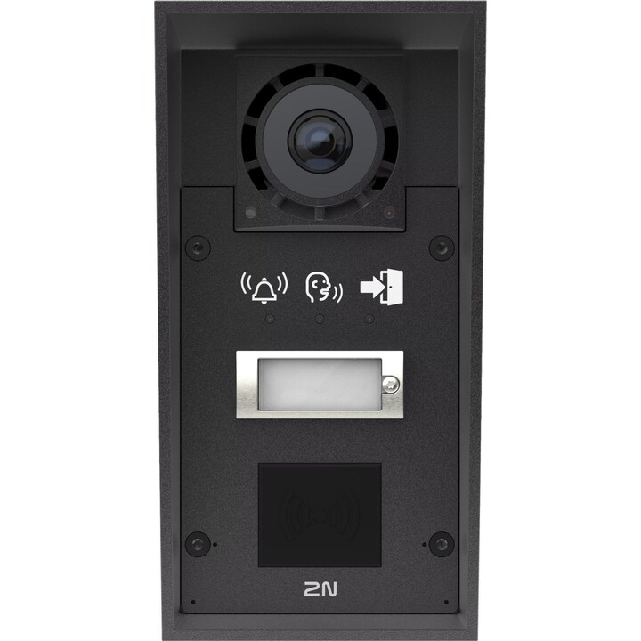 2N 9151304C IP Force 2.0 Videocitofono IP a 4 pulsanti con telecamera 5 MP, lettore QR, PoE+