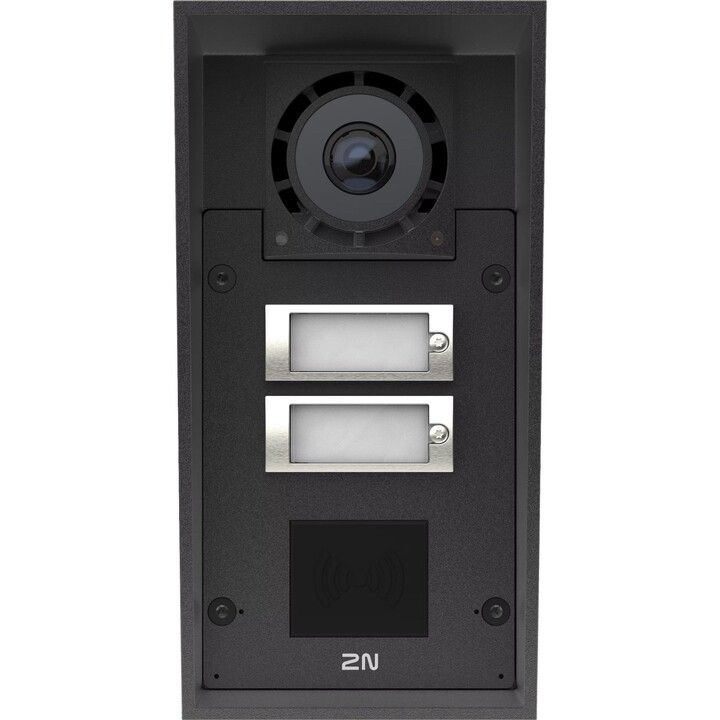 2N 9151304C IP Force 2.0 Videoportero IP de 4 Botones con Cámara 5 MP Lector QR PoE+