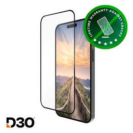 Ökologischer Displayschutz D3o für iPhone 16 - dbramante1928 ES67CL006197
