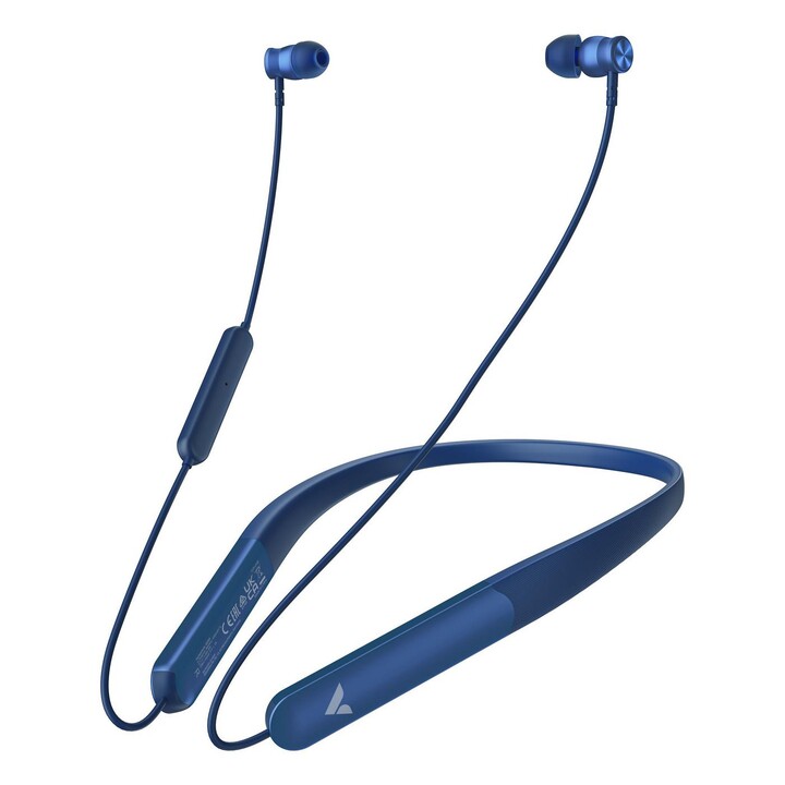 VERBATIM TruSound Pro Kabellose Nackenbügel-Kopfhörer, Bluetooth 5.4, USB Typ C, Blau