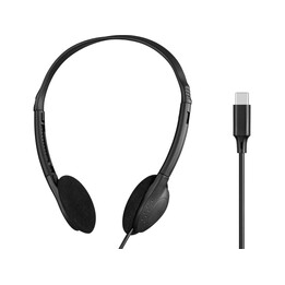 Sandberg 825-32 USB-C Headset with Headband for Office and Call Centre, Black