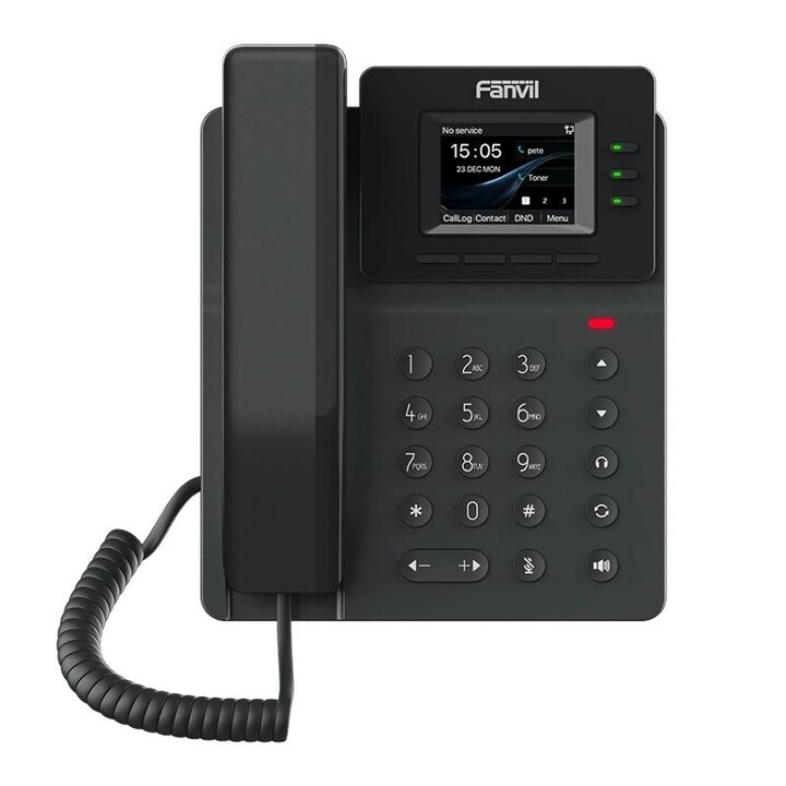 Fanvil V60P Telefone IP 2,4" Cor PoE 4 linhas