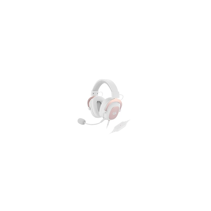 Redragon H510W Zeus White Cuffie Gaming Multiplattforma con Driver da 53mm e Audio 7.1 Virtuale