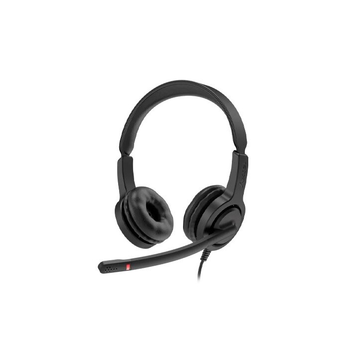 Axtel Voice UC28-35 Duo NC USB-A - Binaurales Headset mit aktiver Geräuschunterdrückung