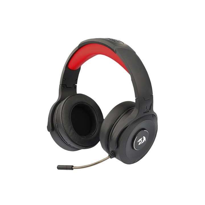 Redragon Pelops Gaming-Headset Kabellos 7.1 Sound Mikrofon Schwarz