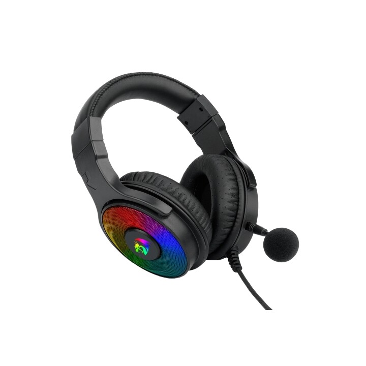 Redragon Pandora Cuffie Gaming RGB Virtual 7.1 USB con Microfono Nero