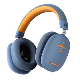 TnB Bounce Max Auscultadores Bluetooth Azuis – Drivers de 40 mm, 20 h, Microfone com Cancelamento de Ruído