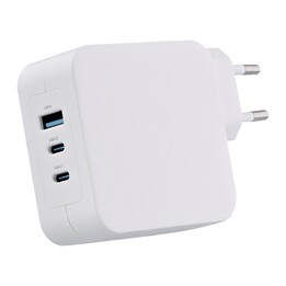 TnB iClick GaN Ladegerät 100W USB-C und USB-A - Weiß