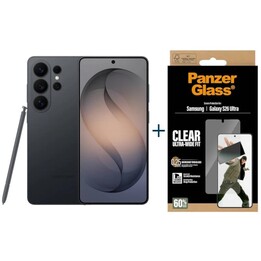 Samsung Galaxy S26 Ultra 256GB Schwarz + Panzer Displayschutz