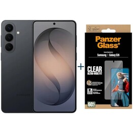 Samsung Galaxy S26 256GB 5G Black + Panzer Protector