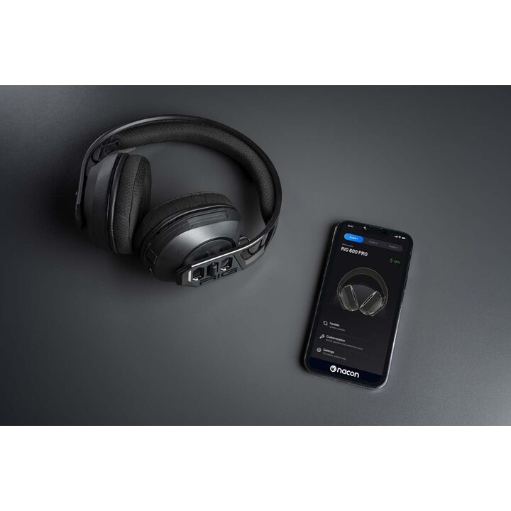 Nacon Casque Gaming RIG600PROHX avec Micro Détachable, Dolby Atmos, USB-C
