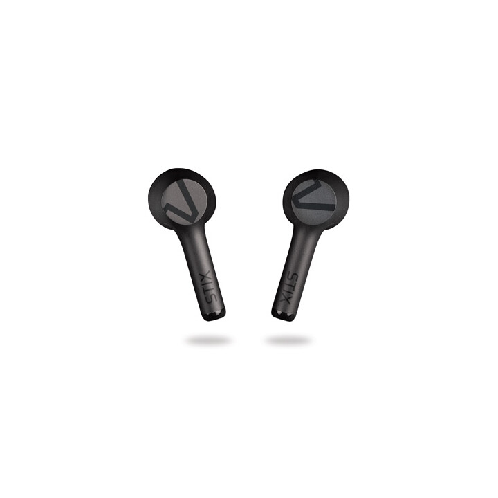 Veho Stix True Wireless Earphones Bluetooth 5.0, 24 h Battery, IPX4, USB-C, Black