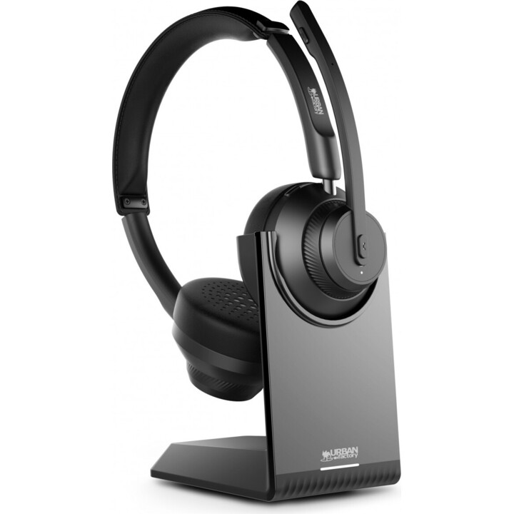 URBAN FACTORY MOVEE PRO Micro-casque Bluetooth avec ENC et support de charge