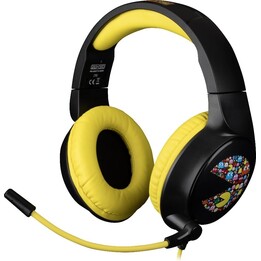 Blade Konix Casque gaming Pac Man avec câble jack 3,5 mm